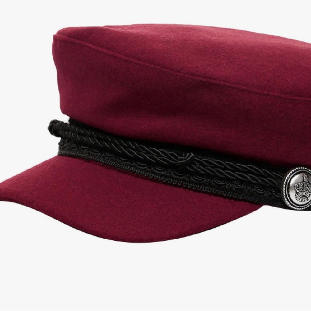 Berets for Women Winter French Style Wool Baker's Hat Baseball Visor Cap Trendy